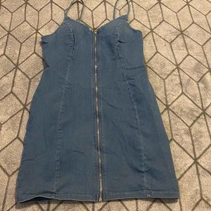 Zip up dress